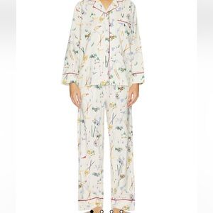 Polo Ralph Lauren Madison PJ Set Traveler Ski Print Size Small